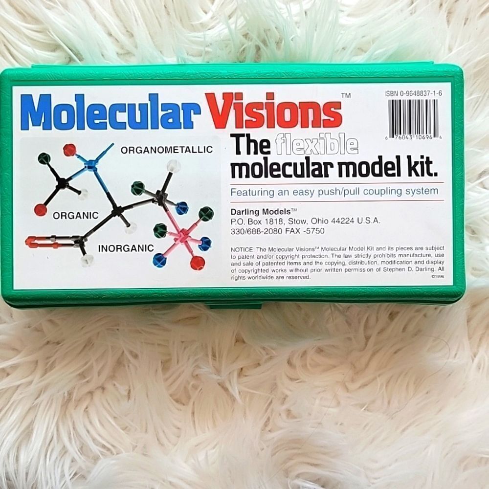 Organic chemistry flexible molecule kit New In Box